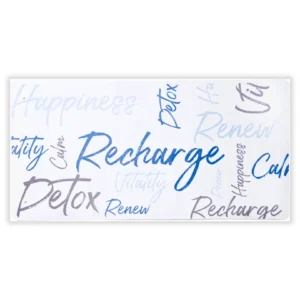Refresh Collection Bath Mat Calm Gray Blue