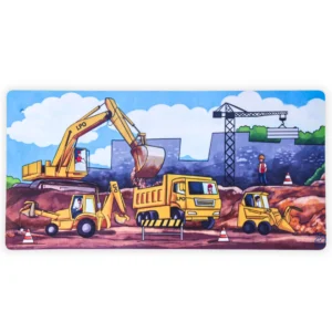 Kids Construction Bath Mat