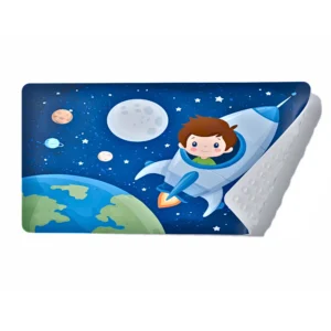 Bath Mat Rocket Ship